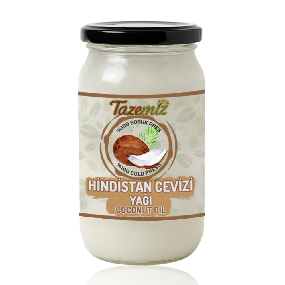 hindistan cevizi yağı - soğuk pres 1LT hindistan cevizi yağı - soğuk pres 1LT