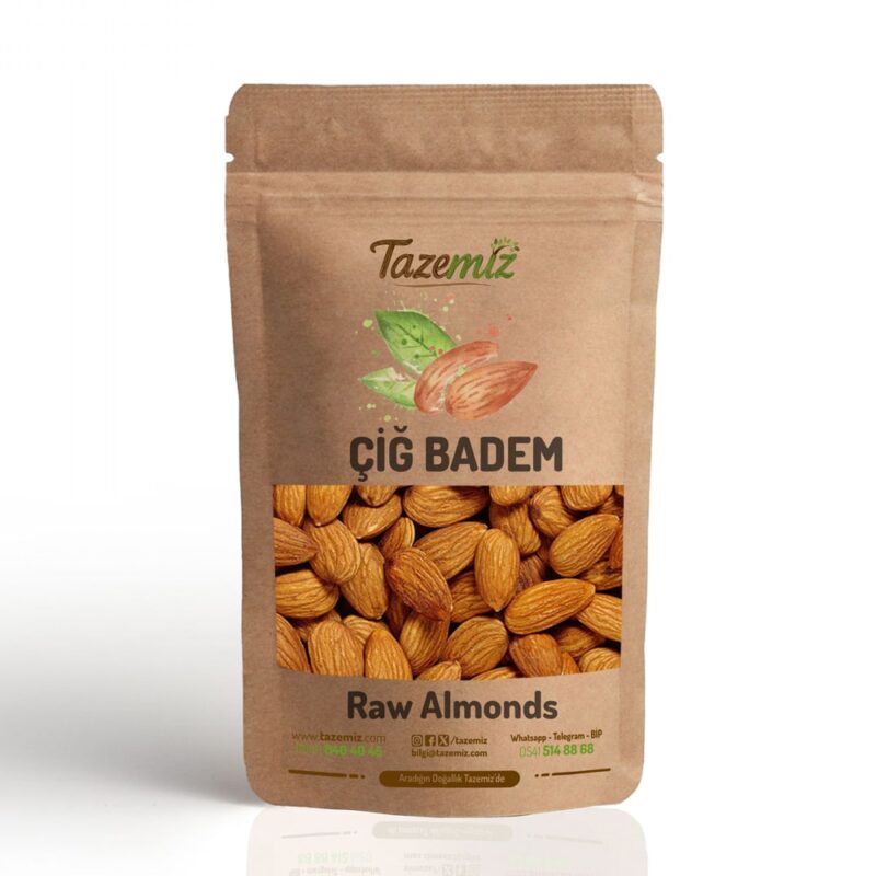 Çiğ Tatlı Badem İçi