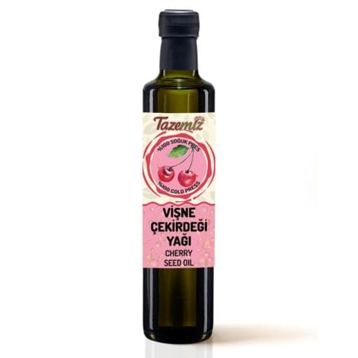 vişne çekirdeği yağı 500ml