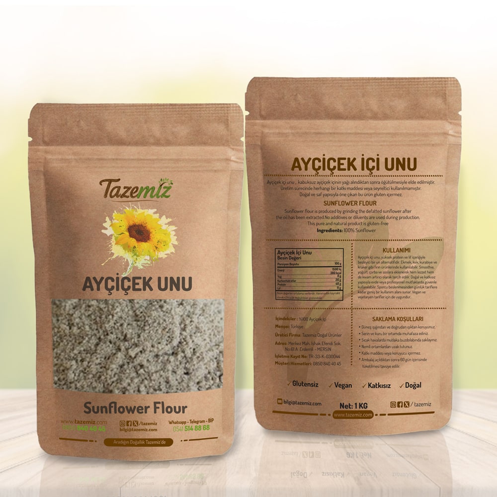 Ayçiçek unu-tozu
