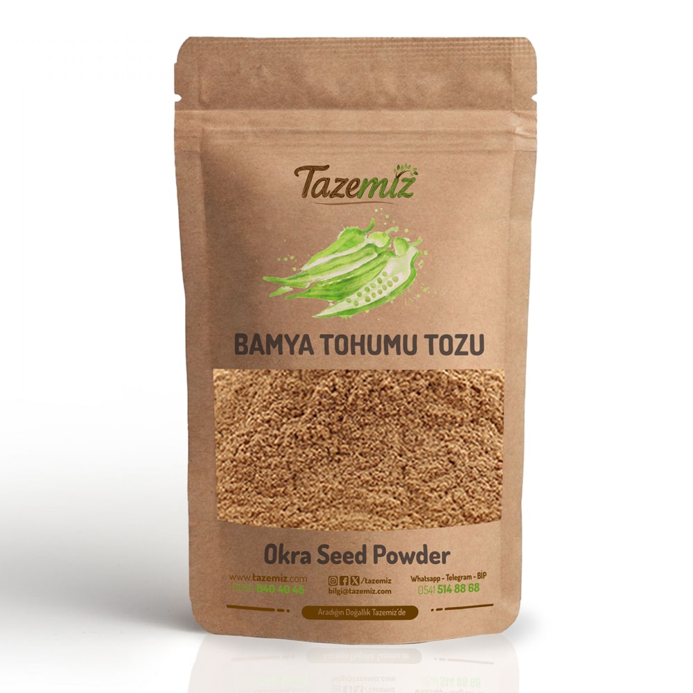 Bamya tohumu tozu Bamya tohumu tozu