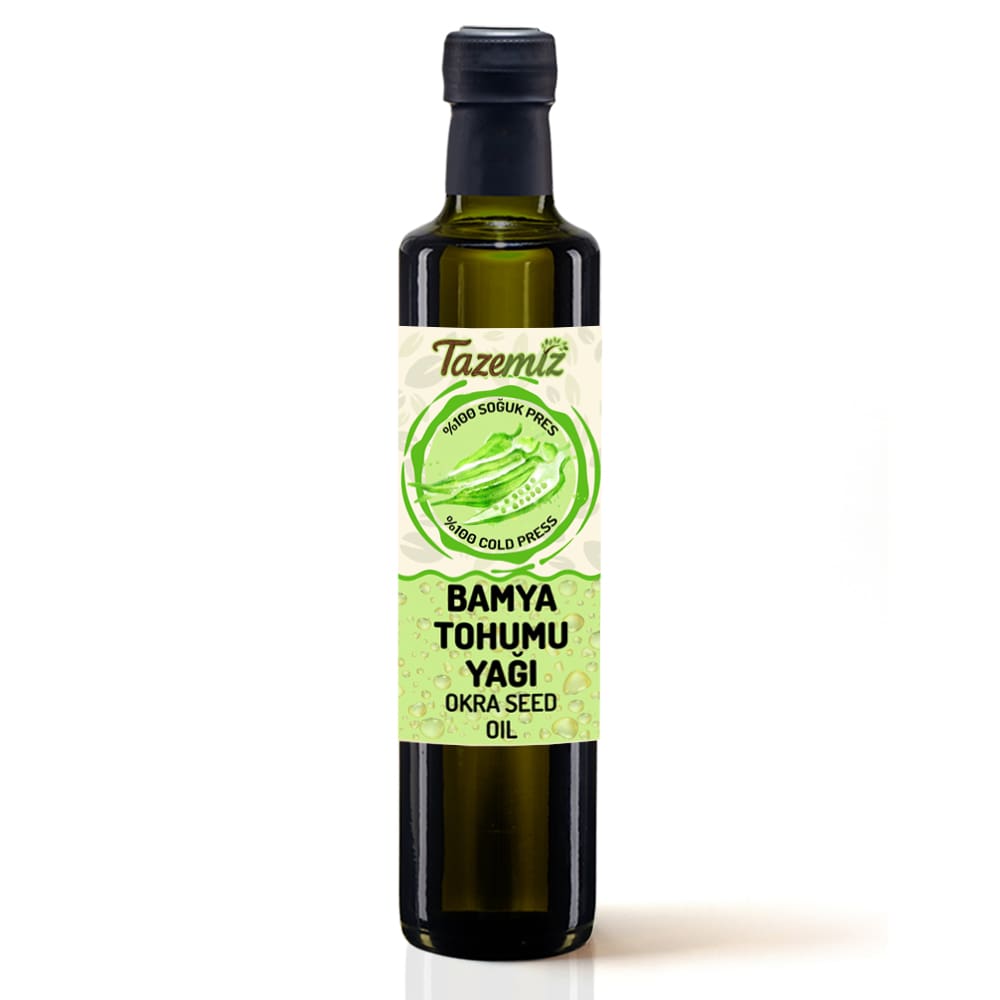 bamya tohumu yağı 500ml bamya tohumu yağı 500ml