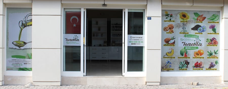 Tazemiz Erdemli üretim ve satış noktası