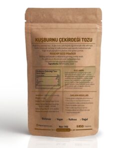 Kuşburnu çekirdeği tozu-besin değeri