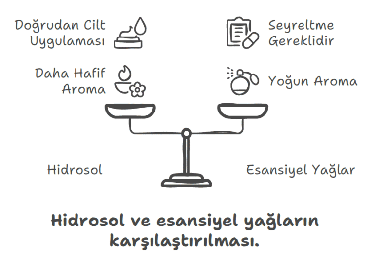 Hidrosoller ve Uçucu Yağlar: Farklar, Kullanım Alanları, Artılar ve Eksiler