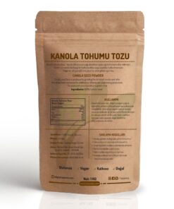 kanola tohumu tozu besin değeri