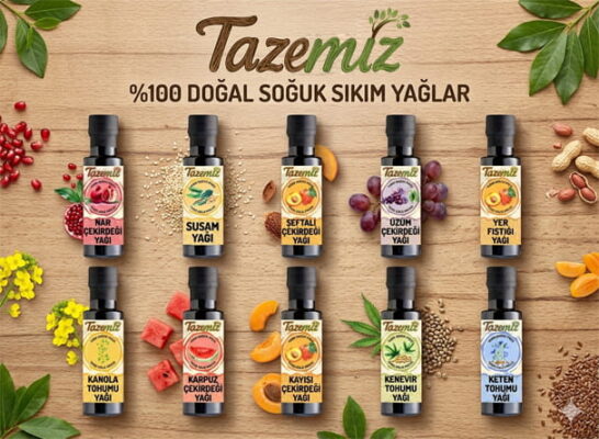 soğuk pres 100ml yağlar