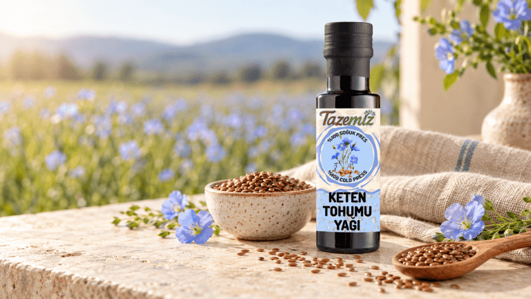 Soğuk Sıkım Keten Tohumu Yağı Nedir? Kullanımı, Faydaları ve Saklama Rehberi